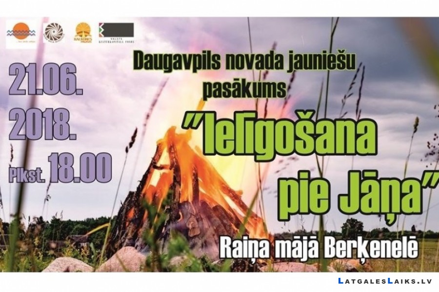 Daugavpils novada jauniešu pasākums „Ielīgošana pie Jāņa”