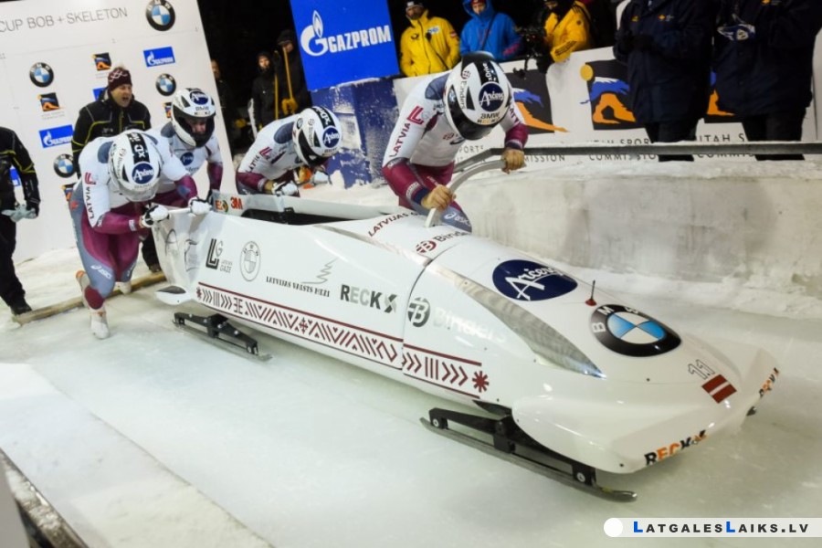 Iespēja Rēzeknē pārbaudīt prasmes bobslejā