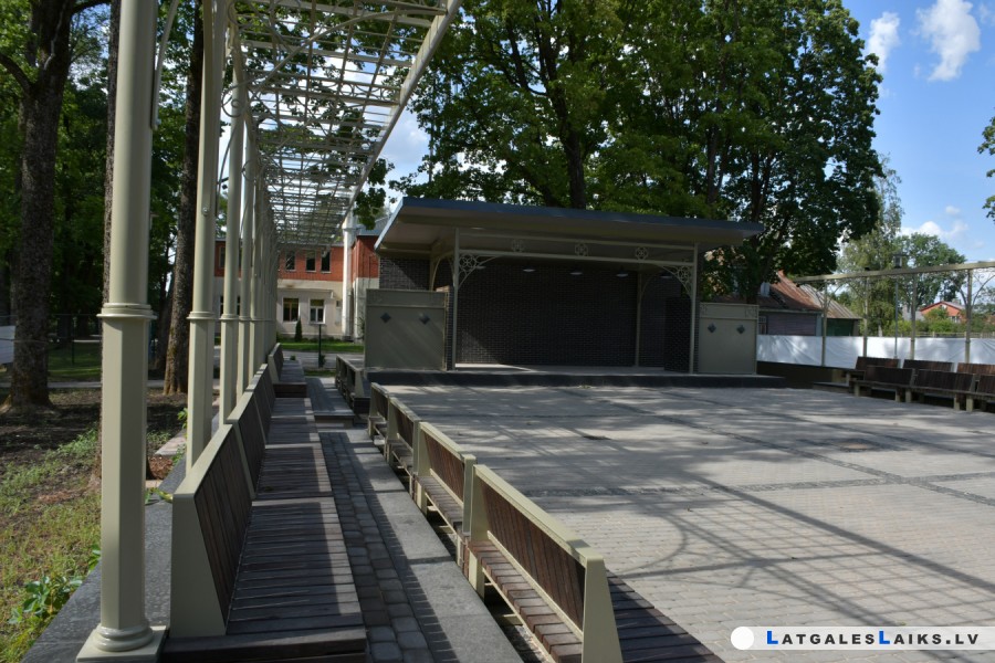 Ekspluatācijā pieņemta Kena parka pārbūve