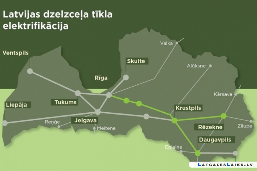 Grandiozajam dzelzceļa elektrifikācijas projektam trausls atbalsts