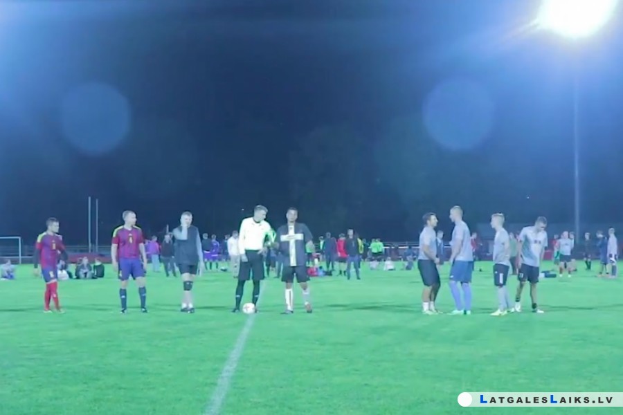 Sporta nakts Rēzeknē (video)