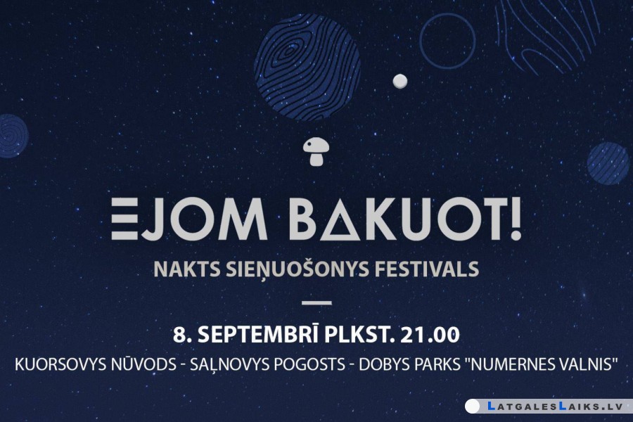 Sēņotāj, nakts piedzīvojums sauc!