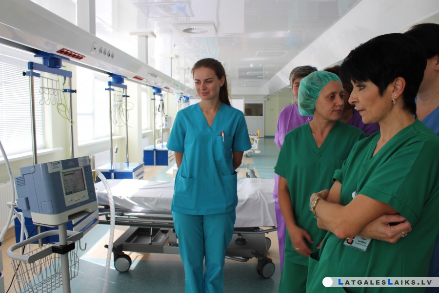 Medicīnas iekārtas palīdz glābt dzīvību