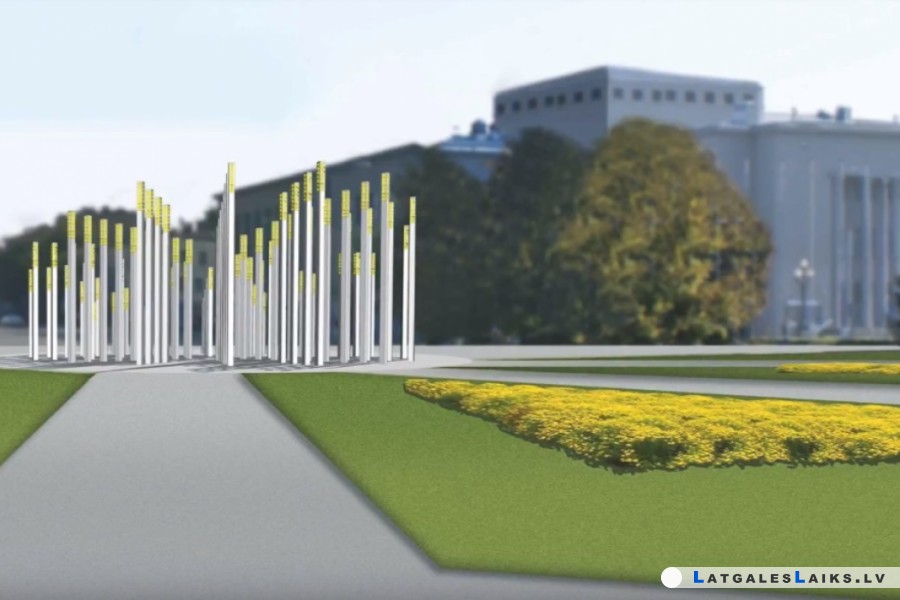 Latvijas simtgadei veltītā pieminekļa būvdarbi šogad nesāksies