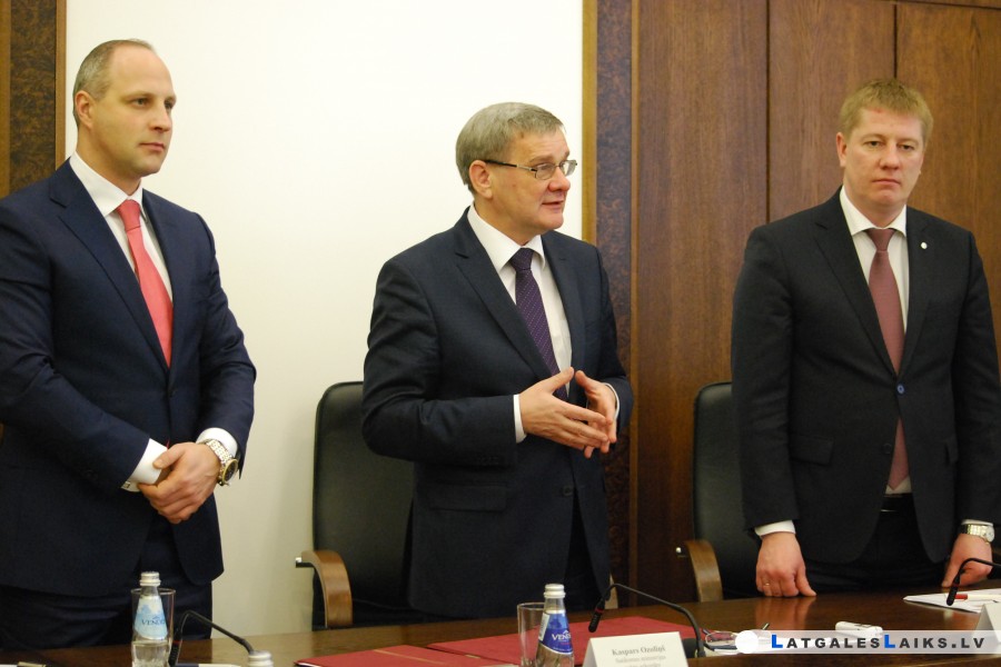 Parakstītas vienošanās par svarīgiem Daugavpils projektiem