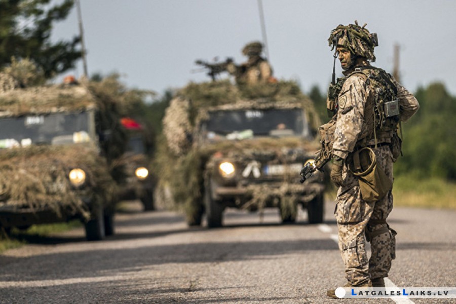 Poligonā “Meža Mackeviči” notiek militārās mācības “Tomahawk Soaring”