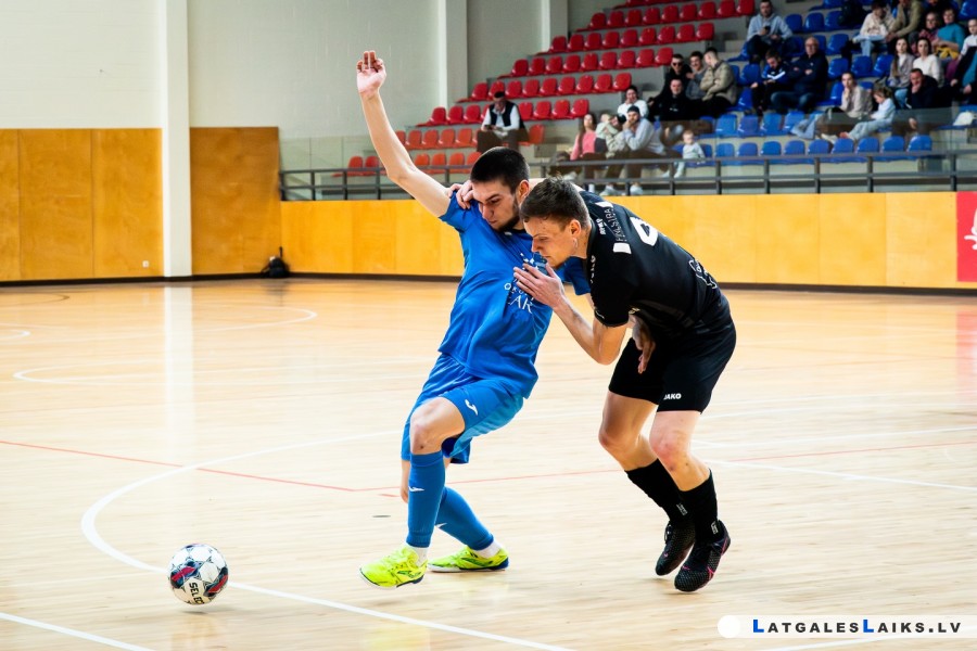 Daugavpils FS telpu futbola sezona noslēdzas pēc ceturtdaļfināla
