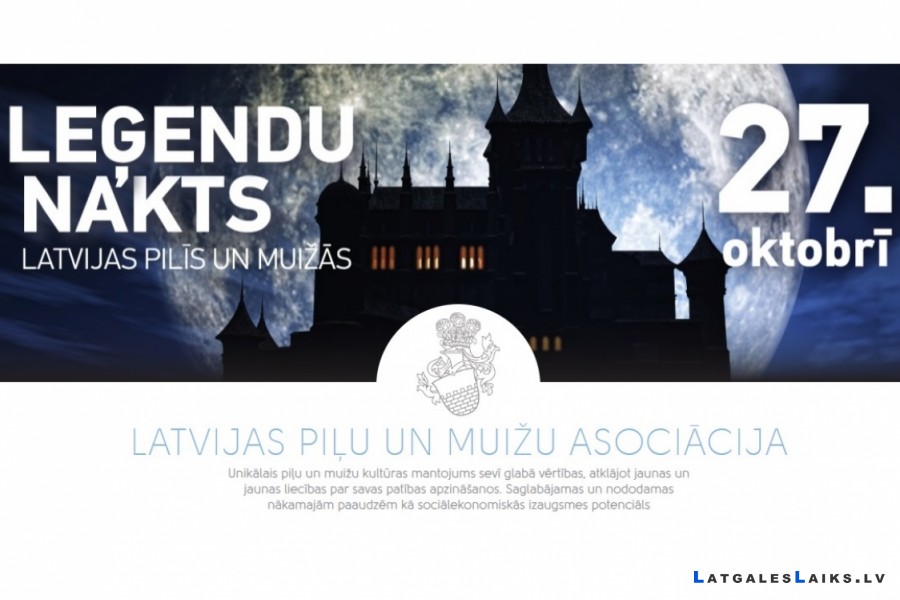 „Leģendu nakts” Latvijas pilīs un muižās