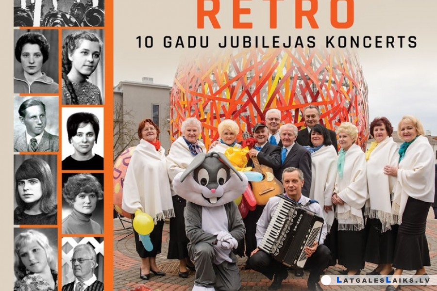 Vokālā ansambļa “RETRO” 10 gadu jubilejas koncerts