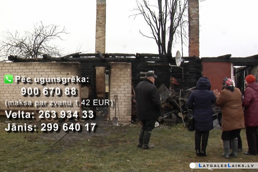 Palīdzi ugunsnelaimē cietušajiem šēderiešiem!
