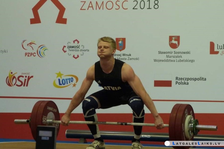 Daugavpils svarcēlāji startēja Eiropas čempionātā