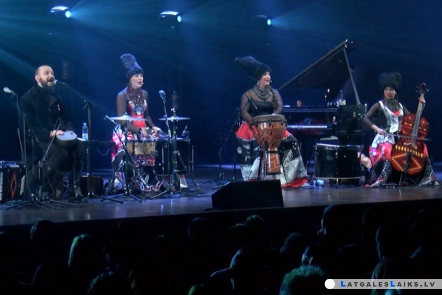 Latgales vēstniecībā “Gors” viesojas Kijevas kvartets “DakhaBrakha” (video)