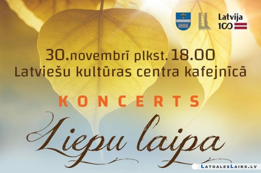 Koncerts “Liepu Laipa”