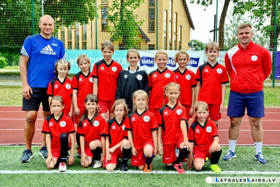 Ilūkstē piedzima meiteņu futbols