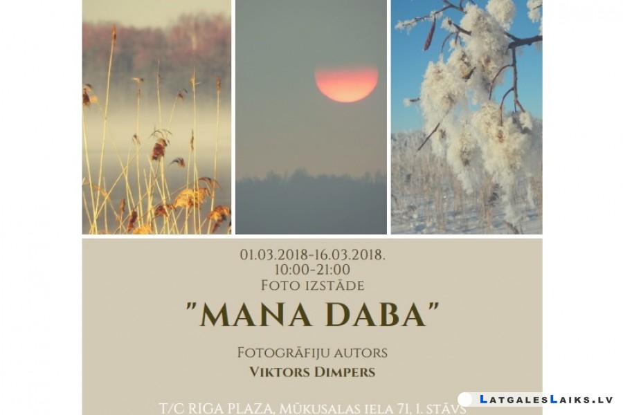 Aglonas dabas skaistums Viktora Dimpera fotogrāfijās