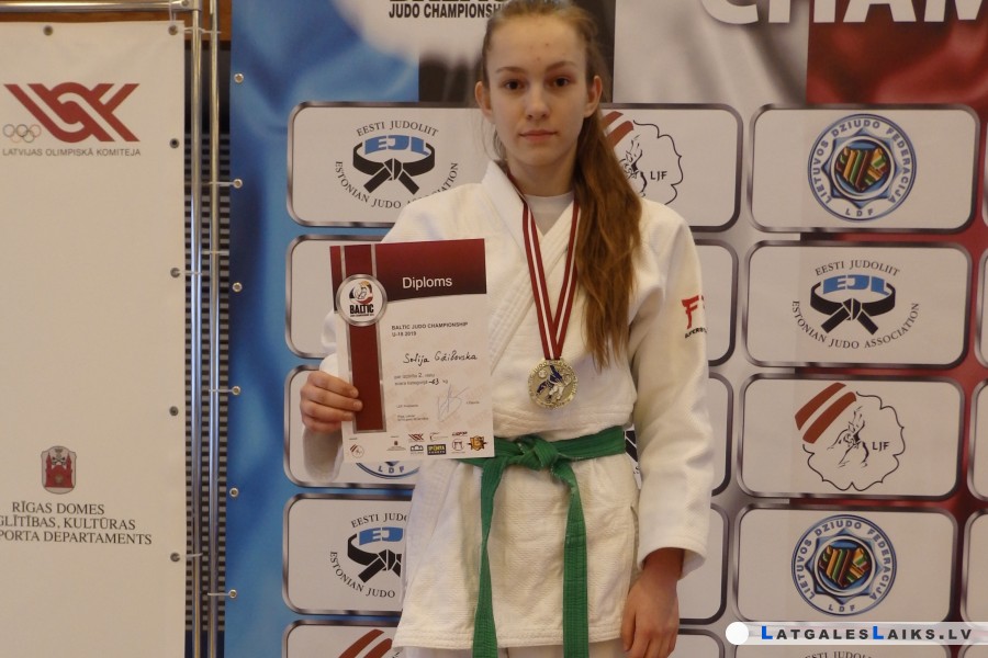 Sofija Gžibovska — viena no labākajām džudistēm Baltijā