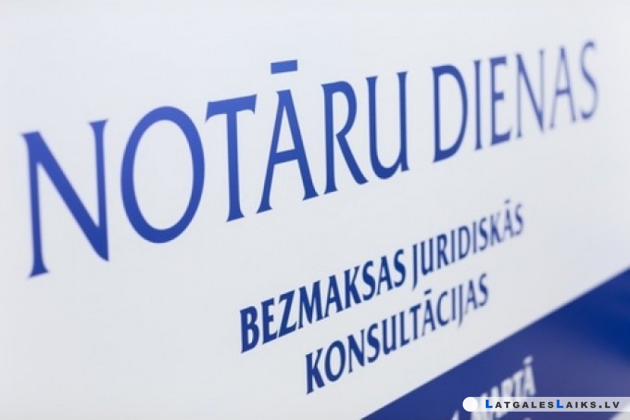 Saņem bezmaksas konsultāciju Notāru dienās