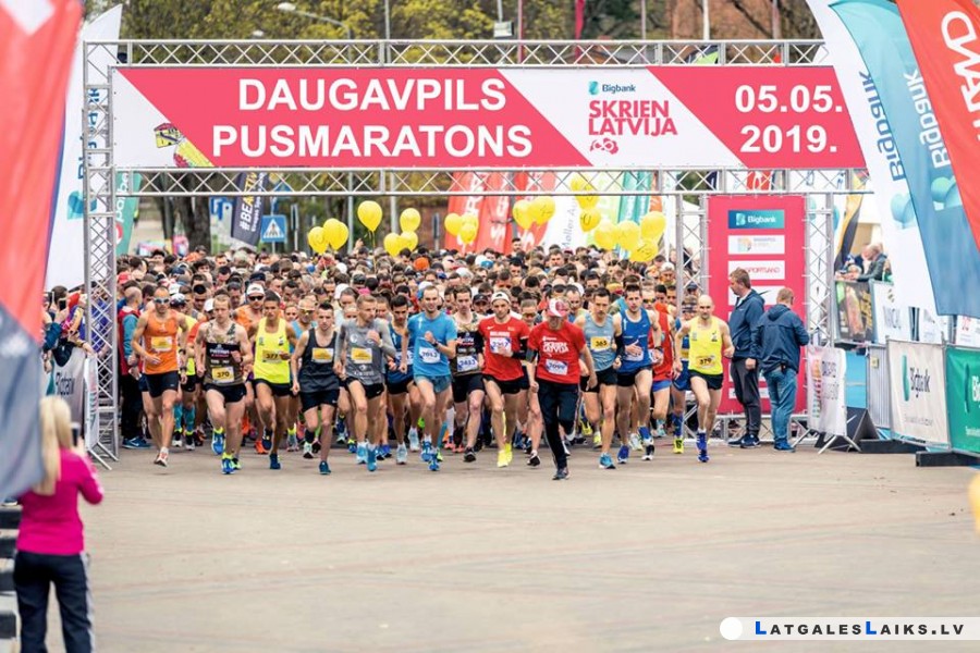 Vienā skrējienā vesela valsts! “Skrien Latvija” 5. maijā Daugavpilī