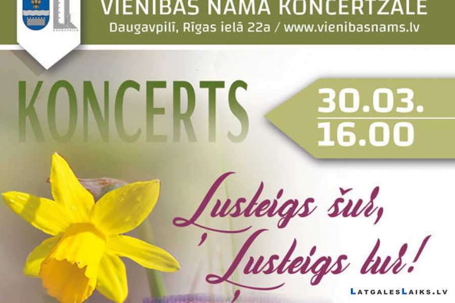 Aicina uz koncertu “Ļusteigs šur, ļusteigs tur!”