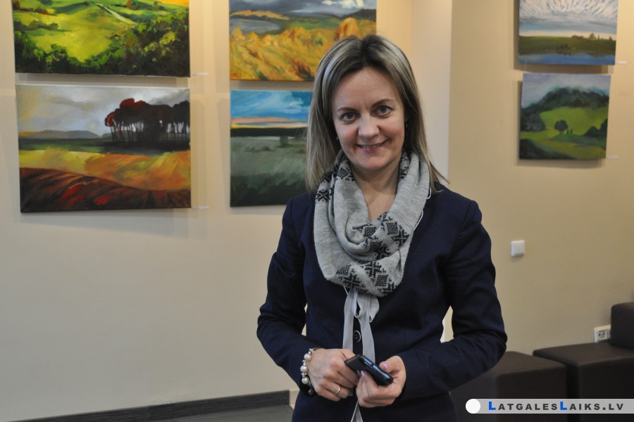 Marika Rudzīte-Griķe rada Latgales amatniecības māju