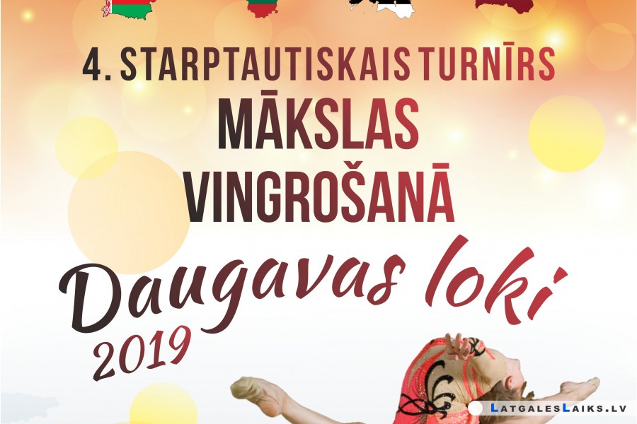 Daugavpilī notiks starptautiskās sacensības mākslas vingrošanā