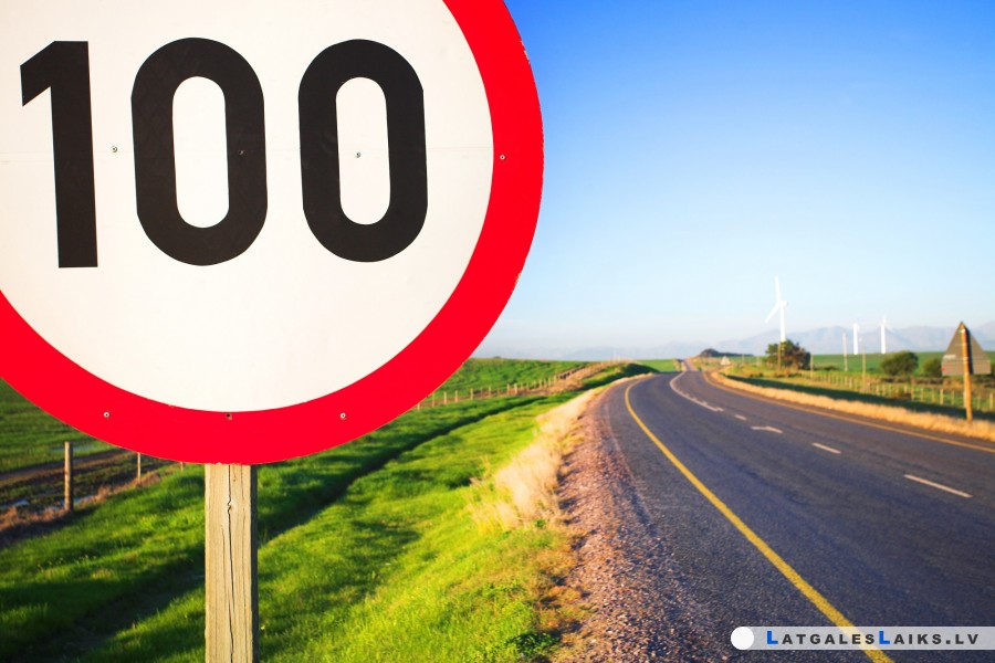 No 2. maija vietām var braukt ar ātrumu 100 km/h