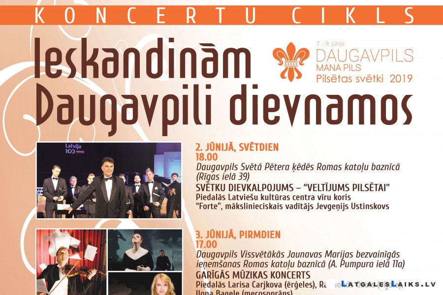 Ieskandināsim Daugavpili dievnamos!