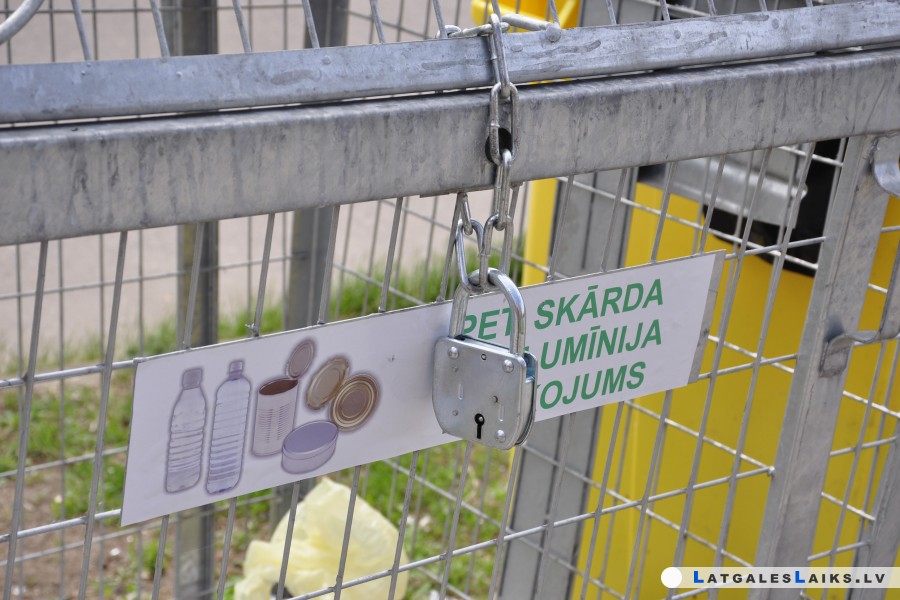Konteineru varēs nožogot un par atkritumiem maksāt mazāk