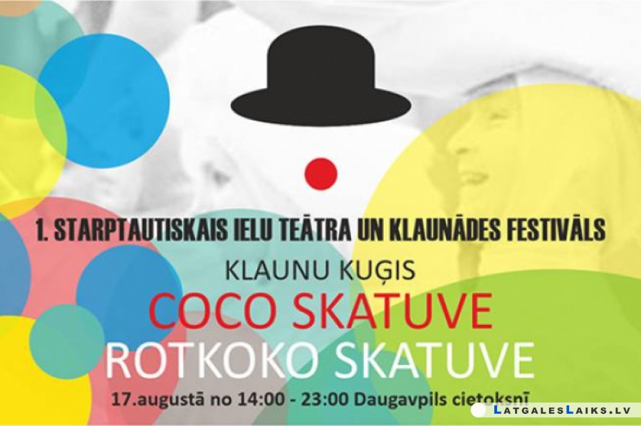 Daugavpilī notiks pirmais starptautiskais ielu teātra un klaunādes festivāls