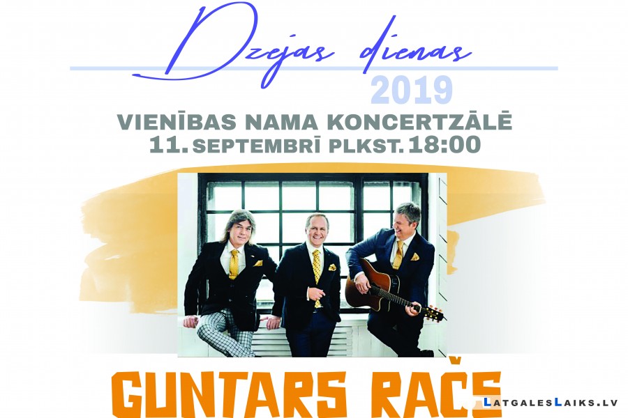 Daugavpilī viesosies Guntars Račs