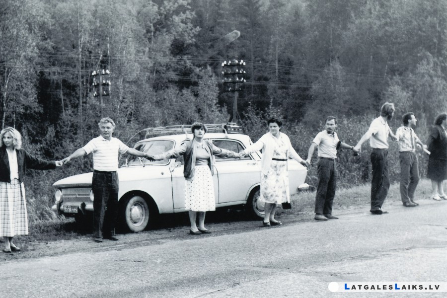 Baltijas ceļā piedalījās ar cerību par brīvu Latviju
