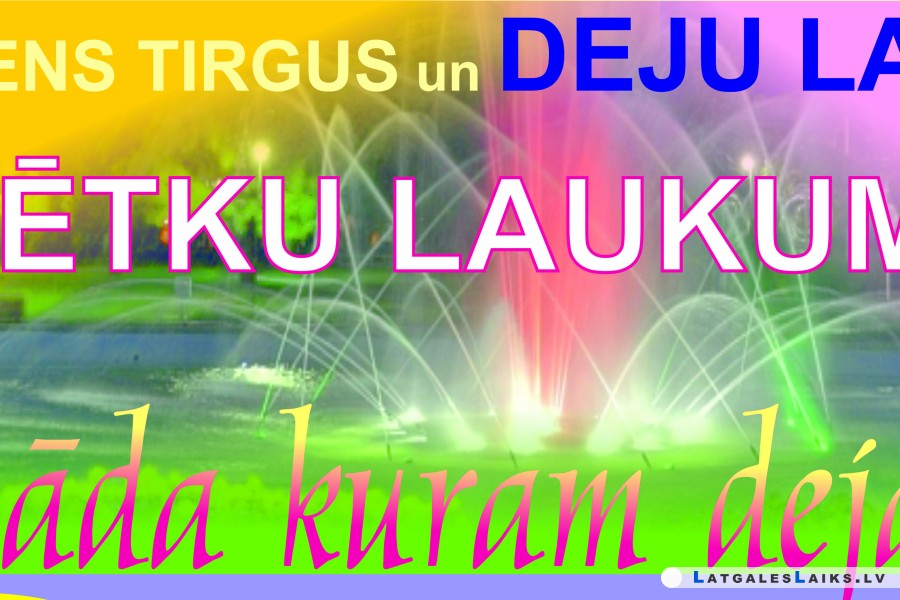 Laiks uzdejot atjaunotajā Svētku laukumā!