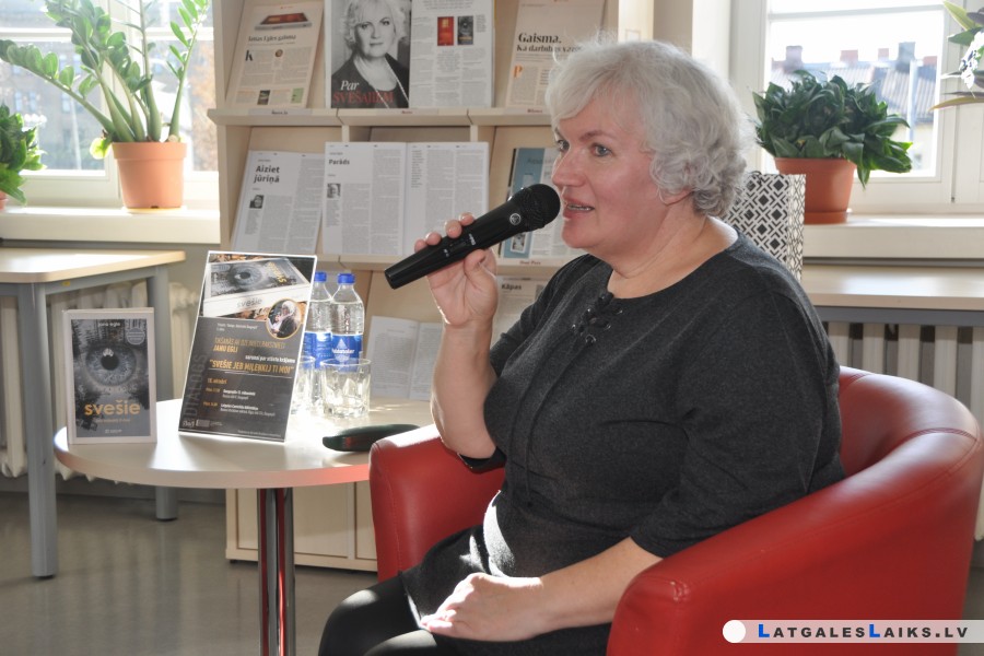 Liepājniece Jana Egle iemīlas Daugavpilī