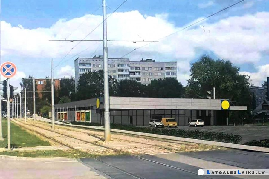 Lielveikala „Lidl” būvniecība Daugavpilī varētu sākties nākamgad