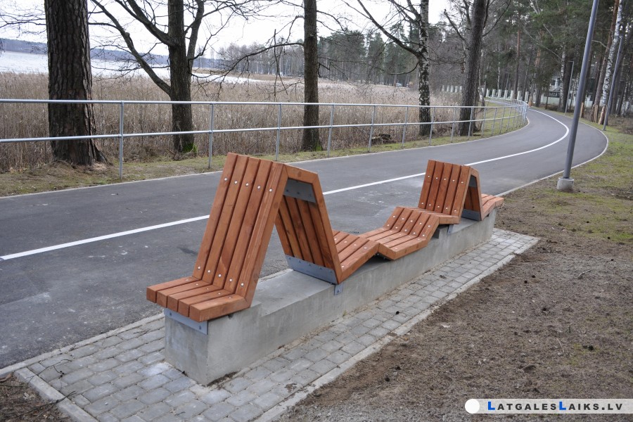 Pabeigta Stropu promenādes būvniecība