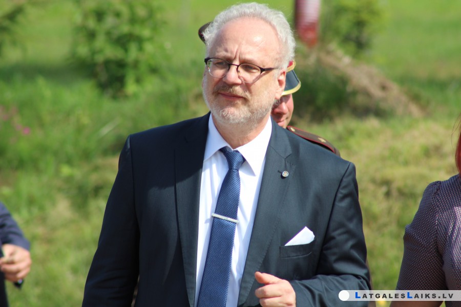 E. Levits Latgales atbrīvošanu pieminēs pierobežā