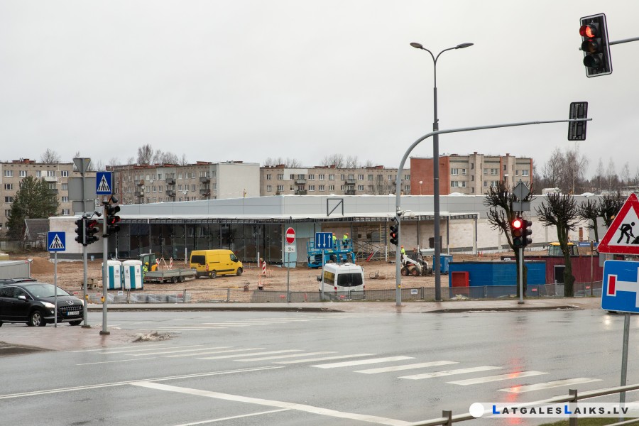 Rēzeknē LIDL jau uzcelts, Daugavpilī būvdarbi vēl nav sākušies