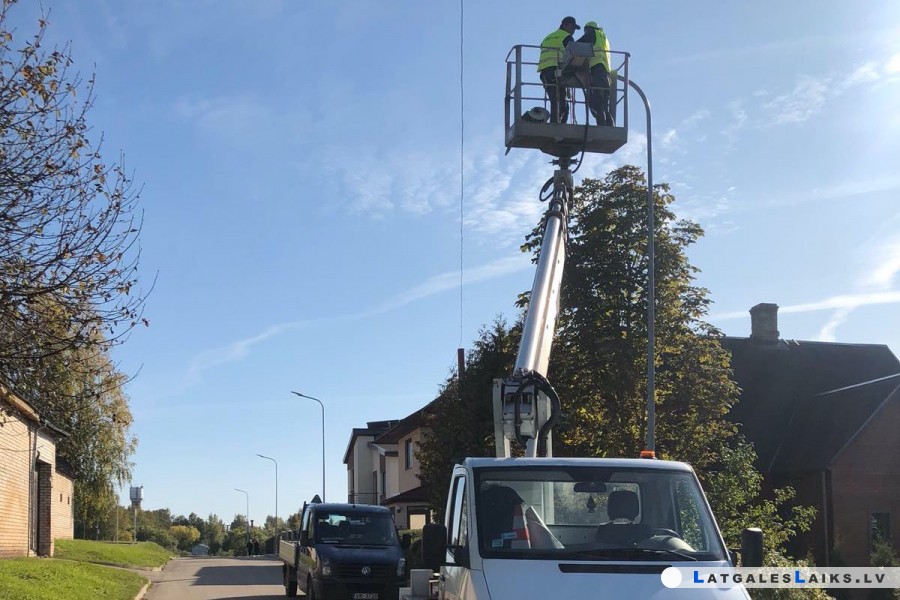 Līvānos uzstādītas viedās pilsētvides tehnoloģijas