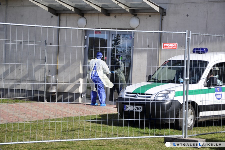 Daugavpilī “Covid-19” analīžu paraugus ņem Sporta medicīnas centrā