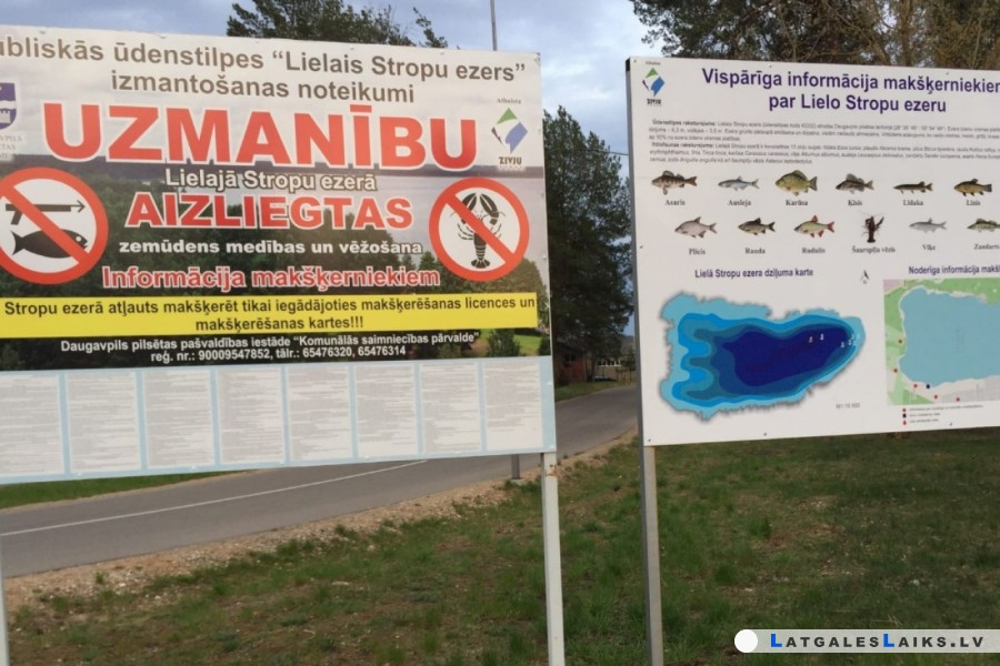 Makšķerēšanas licences – Lielā Stropu ezera attīstībai