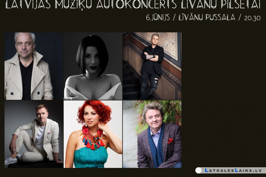 Līvāni aicina uz Latgalē pirmo auto koncertu “MUMS PAVEIKSIES!”
