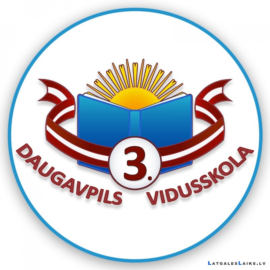 Septiņi vidusskolas kursu komplekti Daugavpils 3.vidusskolā