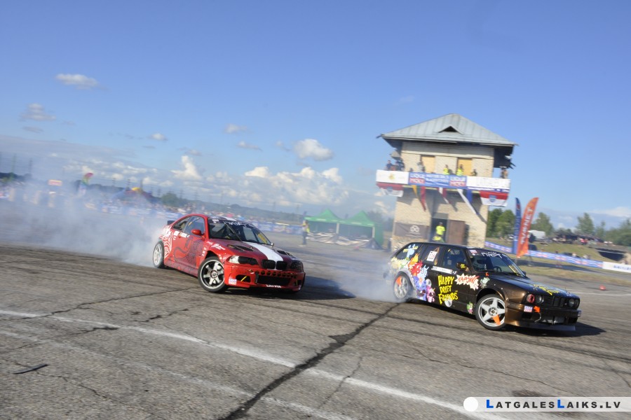 Drifta festivālā Daugavpilī triumfē Edmunds un Jānis Bērziņi