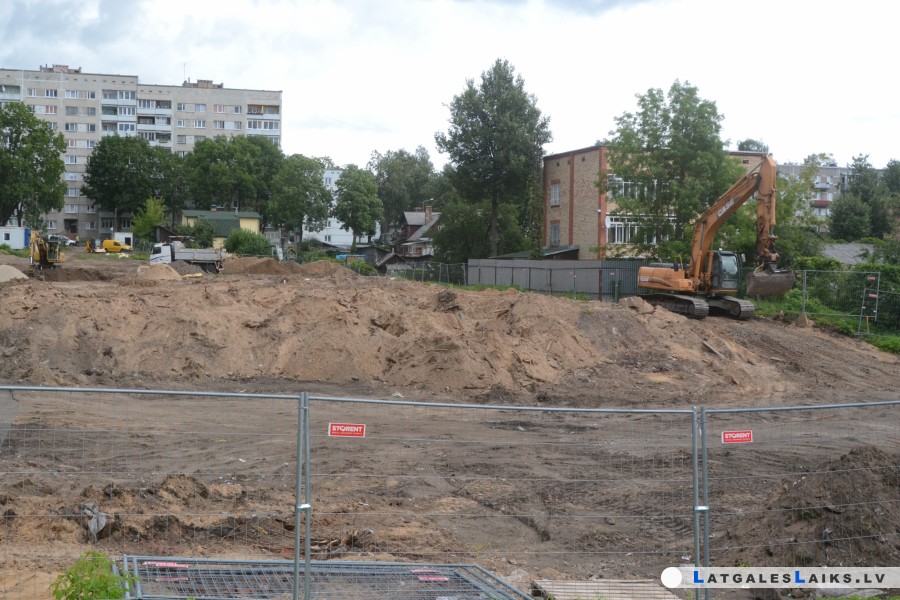Daugavpilī sākusies „Lidl” lielveikala būvniecība