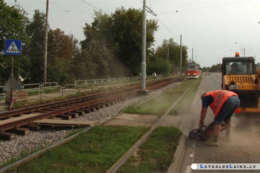 Gaisa tilta remonts Daugavpilī ieilgt