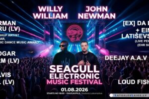 «Vēlamies, lai 1. augustā Daugavpils dejotu». Ēriks Kokins stāsta par SEAGULL FESTIVAL
